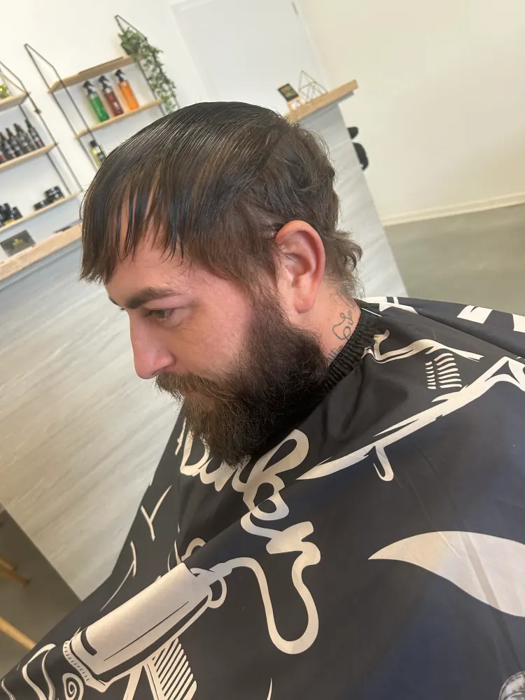 Strih pred úpravou